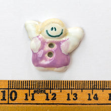 Load image into Gallery viewer, x50 Pink Angel Buttons