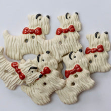 Load image into Gallery viewer, x50 Large Scotty Dog Buttons