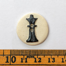 Load image into Gallery viewer, x50 Black Chess Piece Buttons