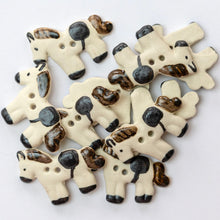 Load image into Gallery viewer, x50 White Horse Buttons