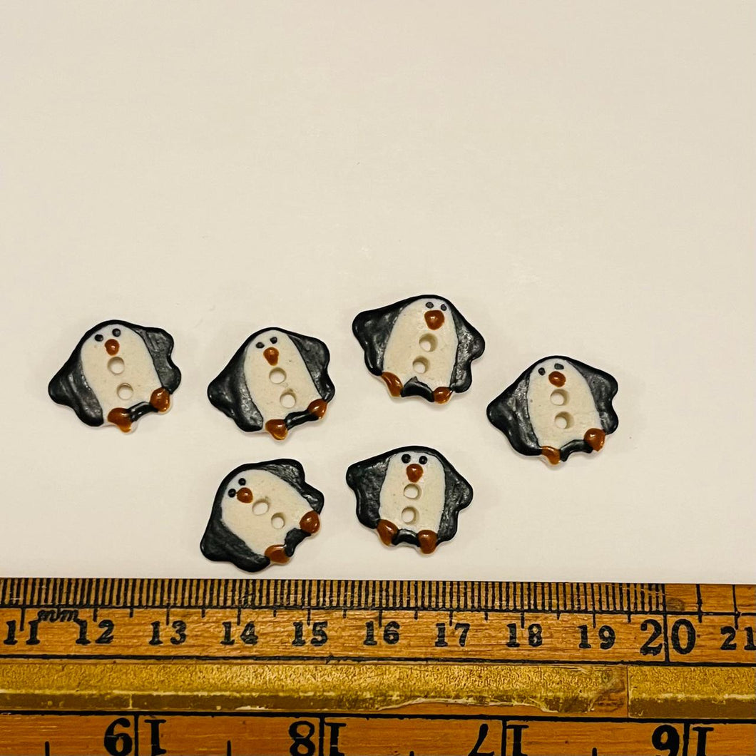 x50 Vintage Penguin Buttons