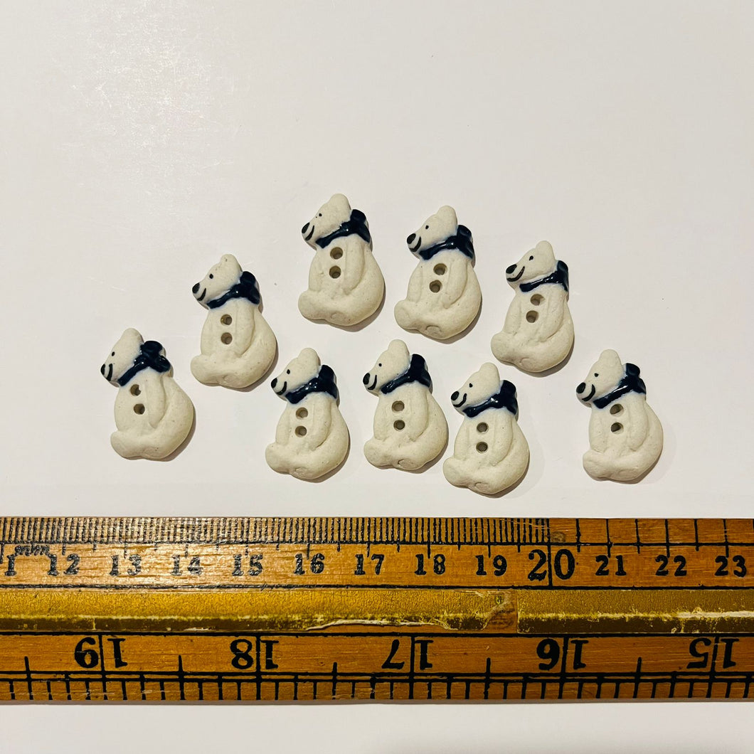 x50 Vintage Teddy Buttons