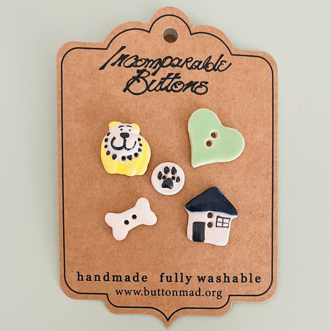 Doggy's Dreams Buttons