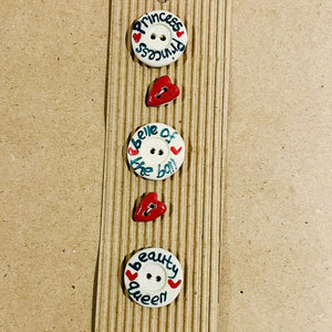 L457b Princess Buttons