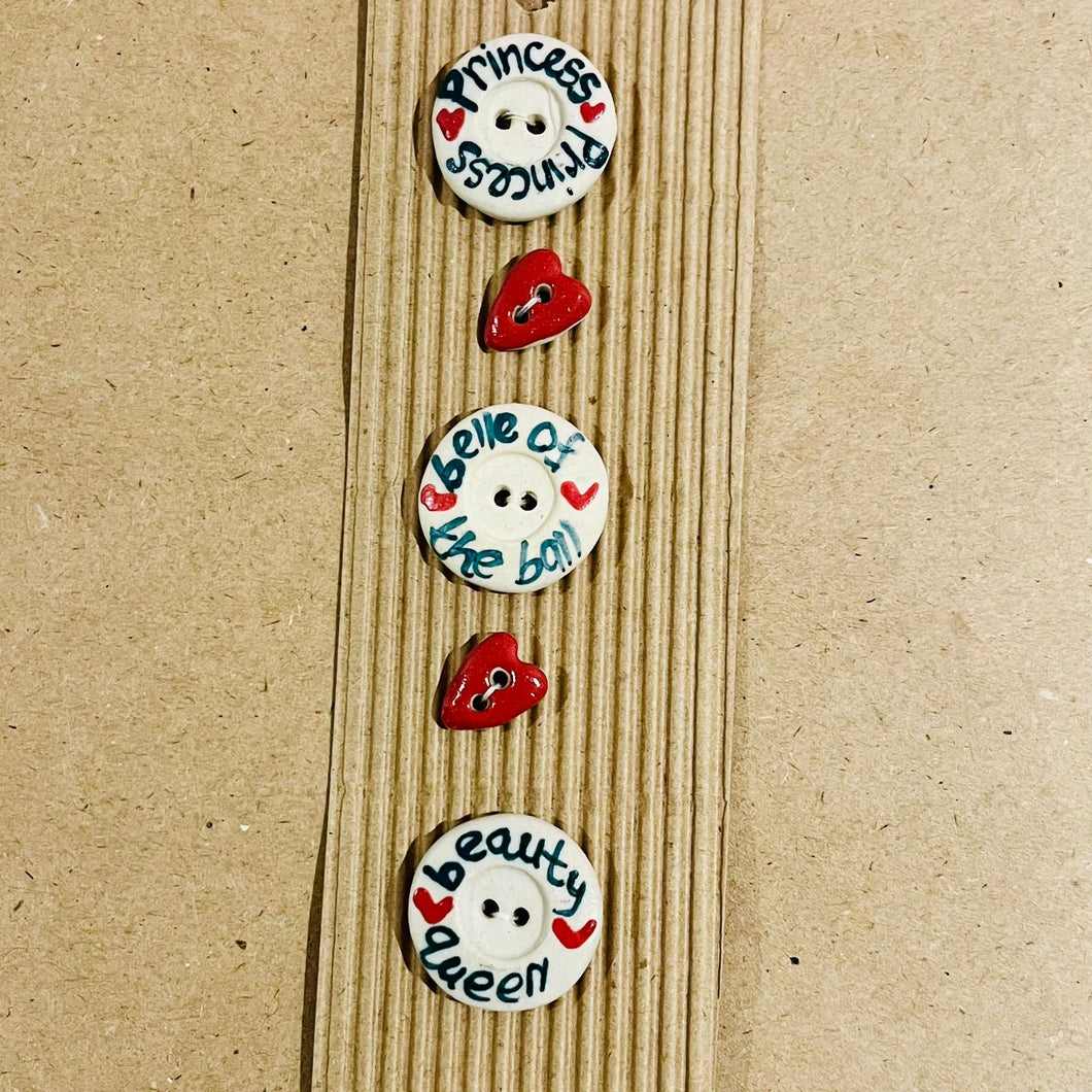 L457b Princess Buttons