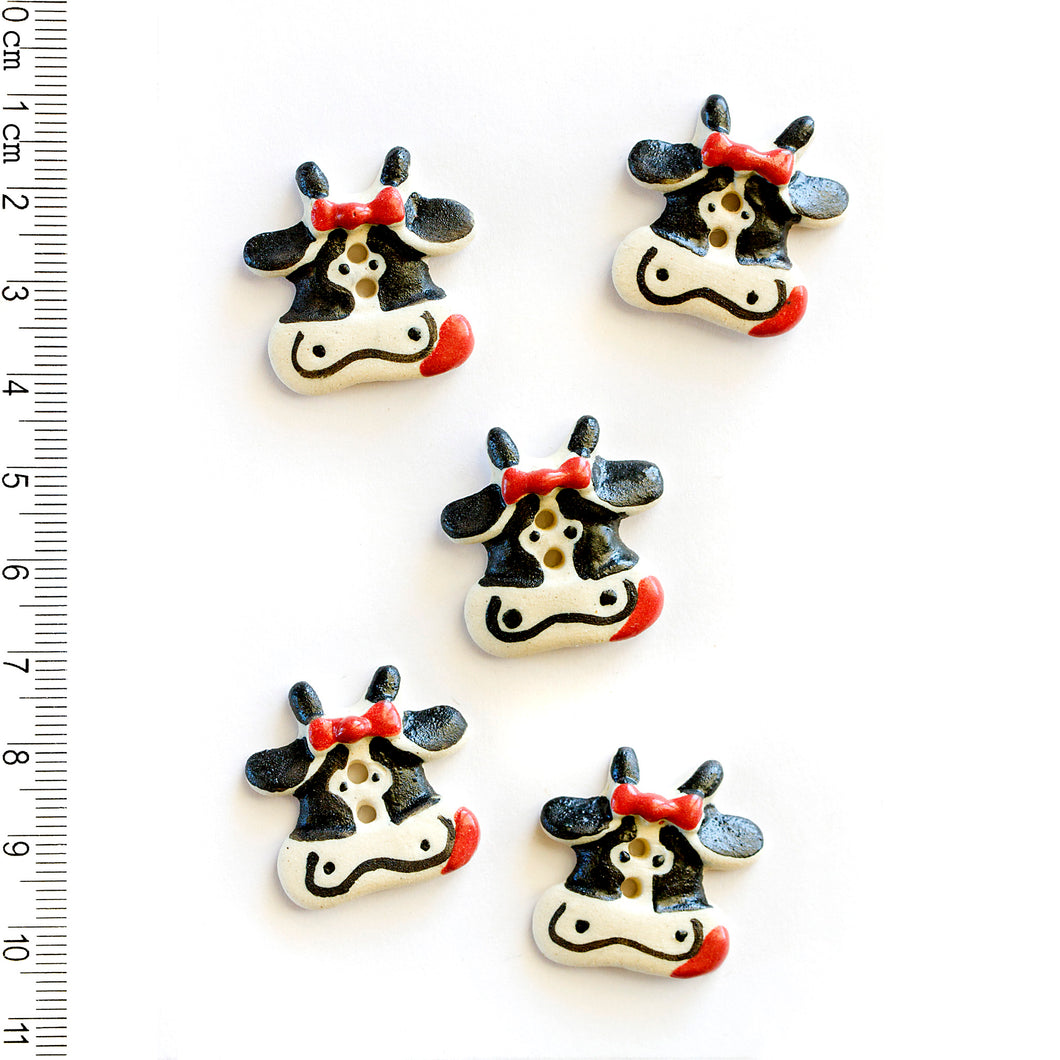 L144 Cow Buttons