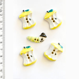 L001 Worm & Apple Cores