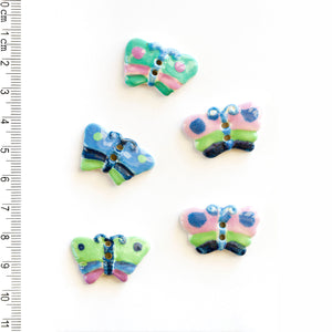L021 Butterfly Buttons