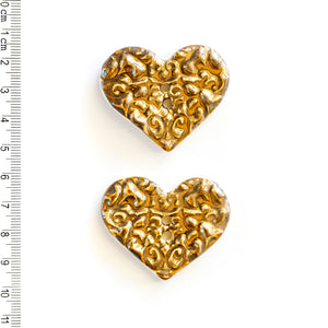L491 Bronze Hearts
