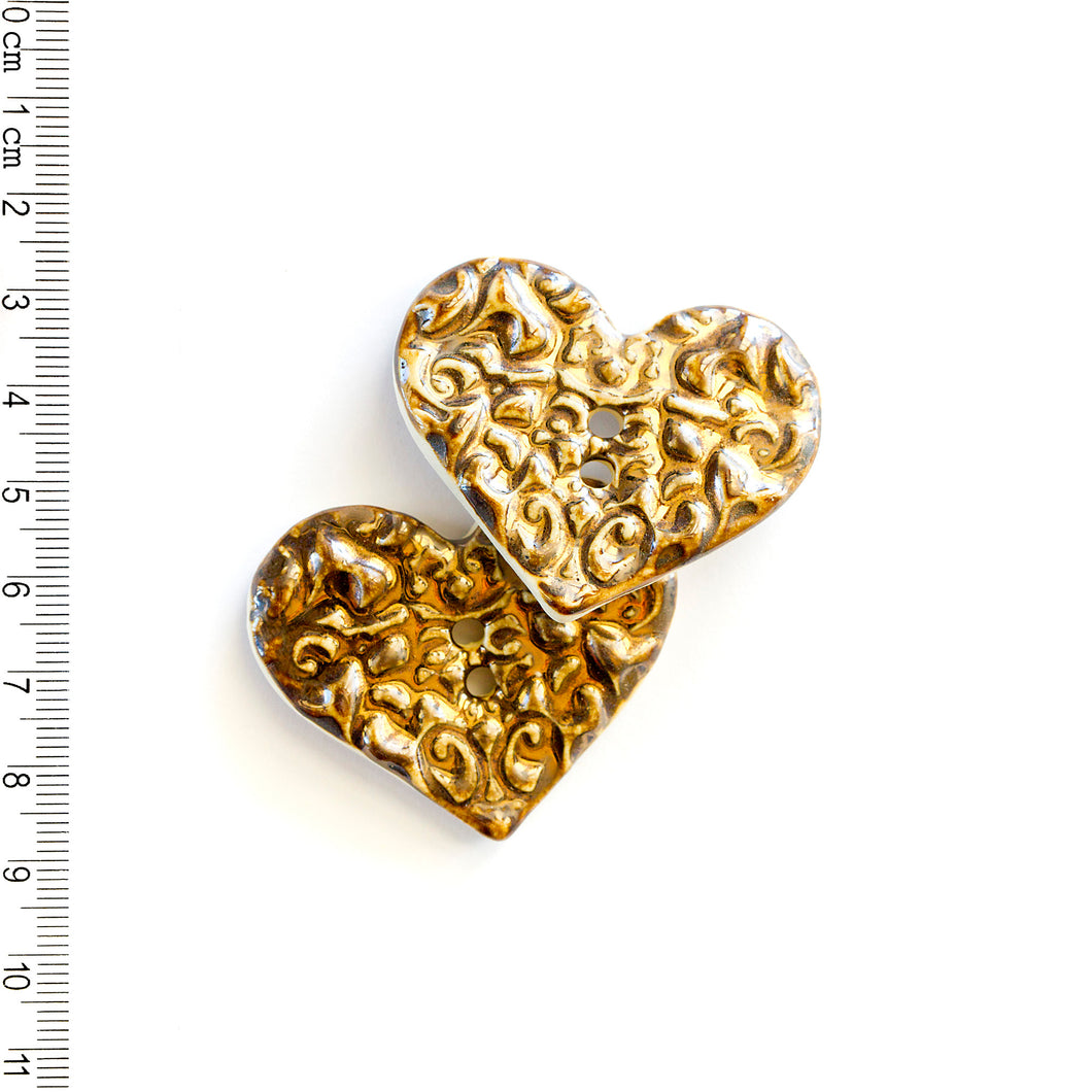 L491 Bronze Hearts