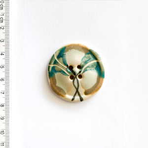 L342 Large Green Floral