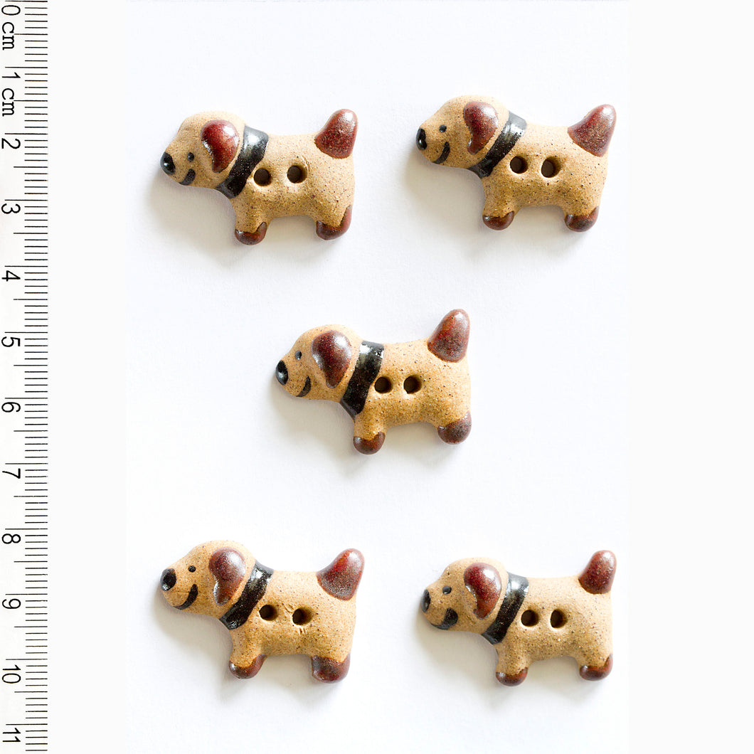 L062 Puppy Dog Buttons