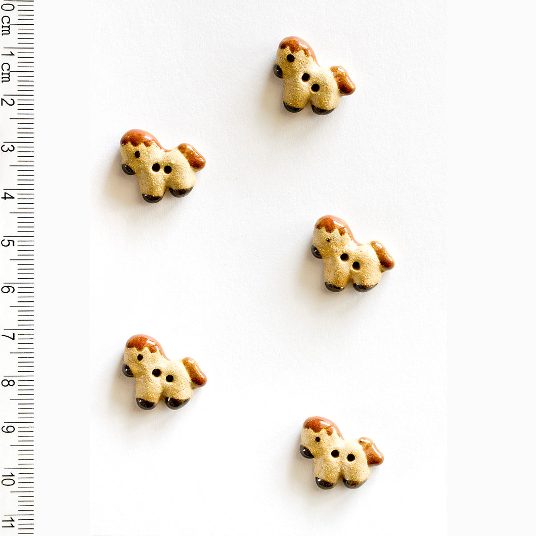 x50 Teeny Horse Buttons