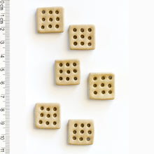 Load image into Gallery viewer, L576 Square 9 Hole Buttons
